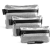 TACTICAL_GEEK Storage A5 EDC Storage Pouch Set, Multi-Purpose Molle EDC Gadget Pouch, Multi-Functional Utility Small Tool Pocket,Luggage Organiser Divider Small Pouch Organizer for Daily Carry (White)