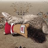 KONG Kickeroo Play Cat Toy with North American Catnip Cuddler Pattern view 2