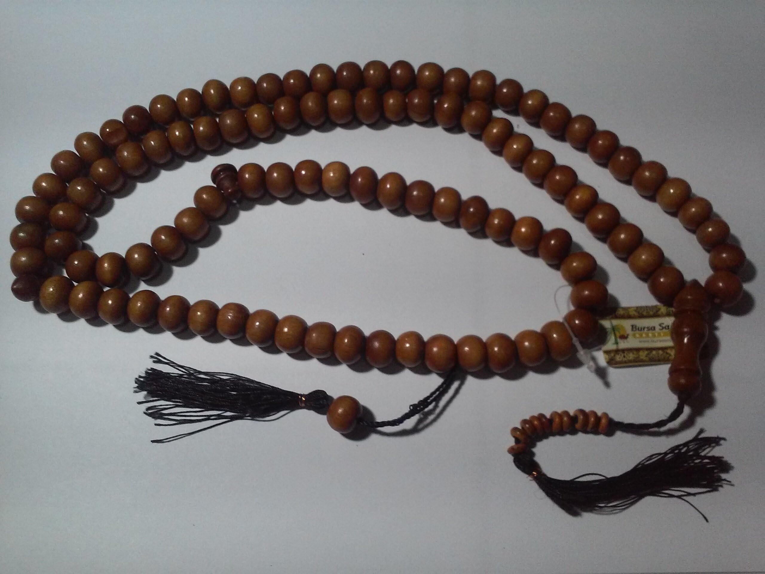 Poco Wood 99 Prayer Bead Tasbih,Tasbeeh, Subha, Tesbih, Misbaha - Excellent Quality & Strong Wood