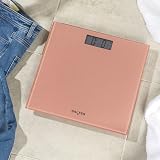 Salter Digital Bathroom Scale Glitter Rose Gold Platform 180kg view 3