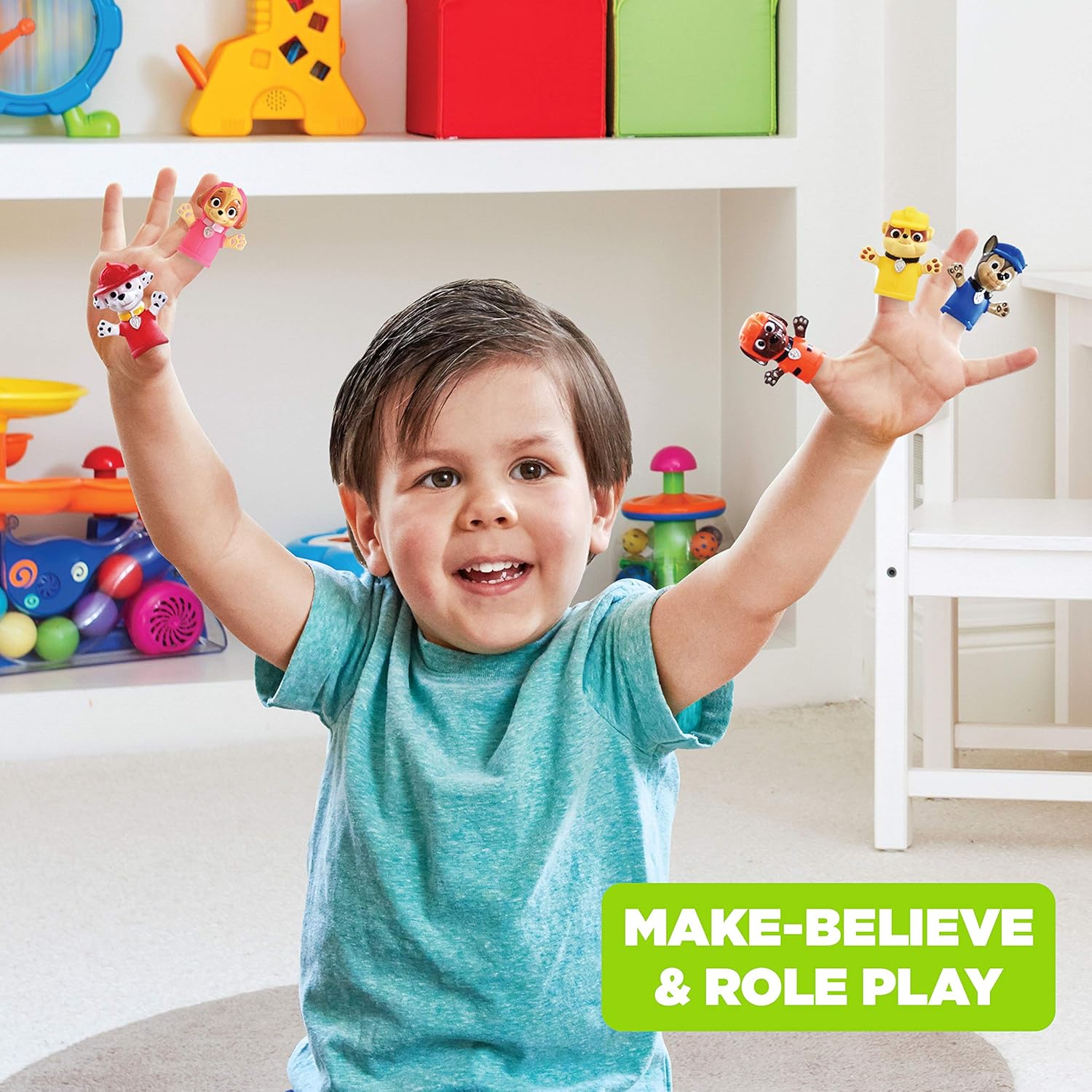 nickelodeon paw patrol finger puppets