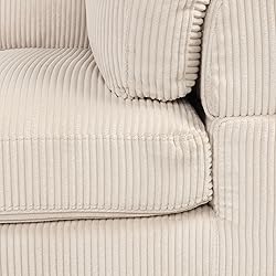 U-Shaped Oversized Corduroy Modular Sectional Sofa