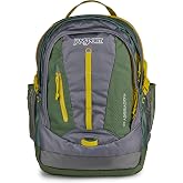 JanSport 39L Odyssey Backpack &ndash; 15 Inch Laptop Sleeve, Cargo Green | 3L Hydration Pack Pocket, Tuck-Away Hip Belt, Ergonomic Padding for Travel