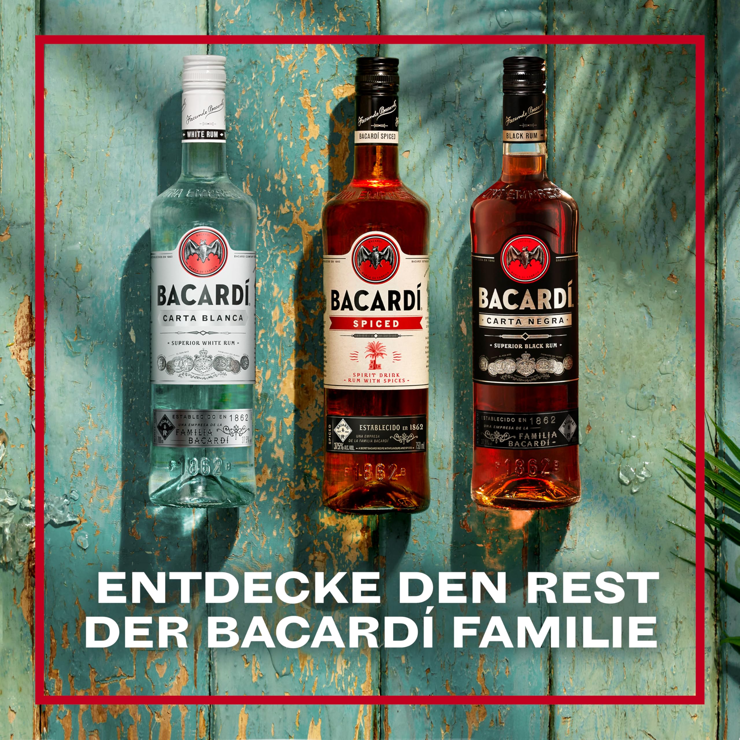 BACARDÍ Spiced, 35% Vol., 70 cl/700 ml, Premium-Spirituose aus fassgereiftem Rum, veredelt mit natürlichen Aromen und Gewürzen 9