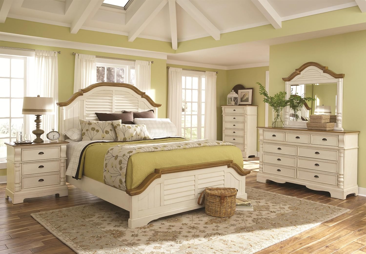 Amazon Com Oetla Collection Bedroom Classic Country Cottage