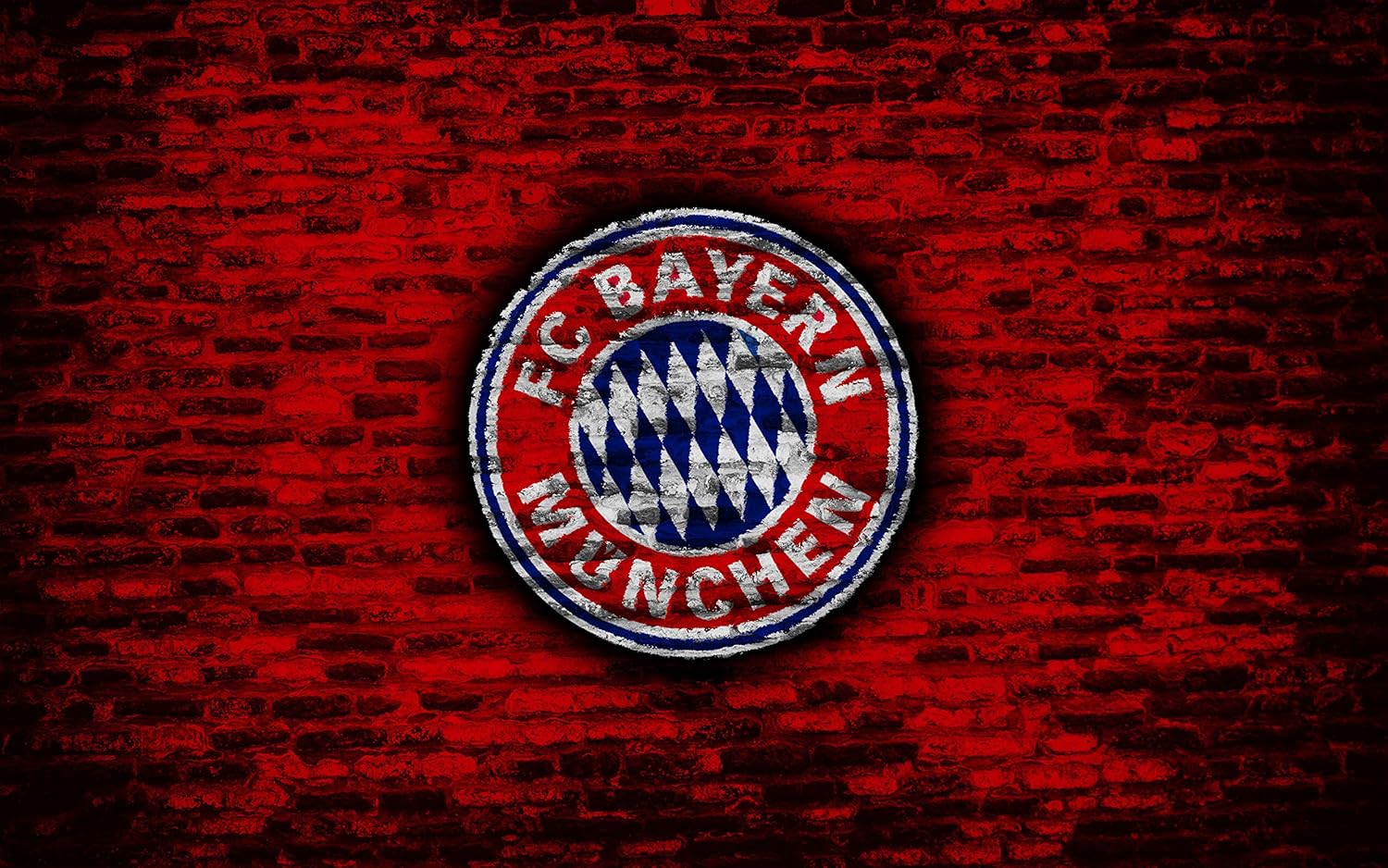 Amazon Com Fc Bayern Logo Poster Munich Bayern Logo Bayern Football Print Football Wall Poster Football Wall Print Football Wall Art Football Decor Handmade