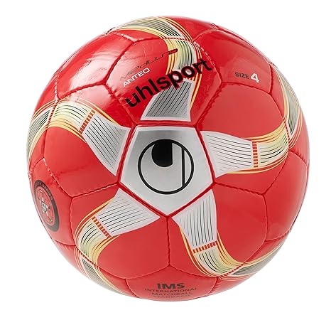 Uhlsport Medusa Anteo Balón Futbol, Unisex, Rojo, 4: Amazon.es ...