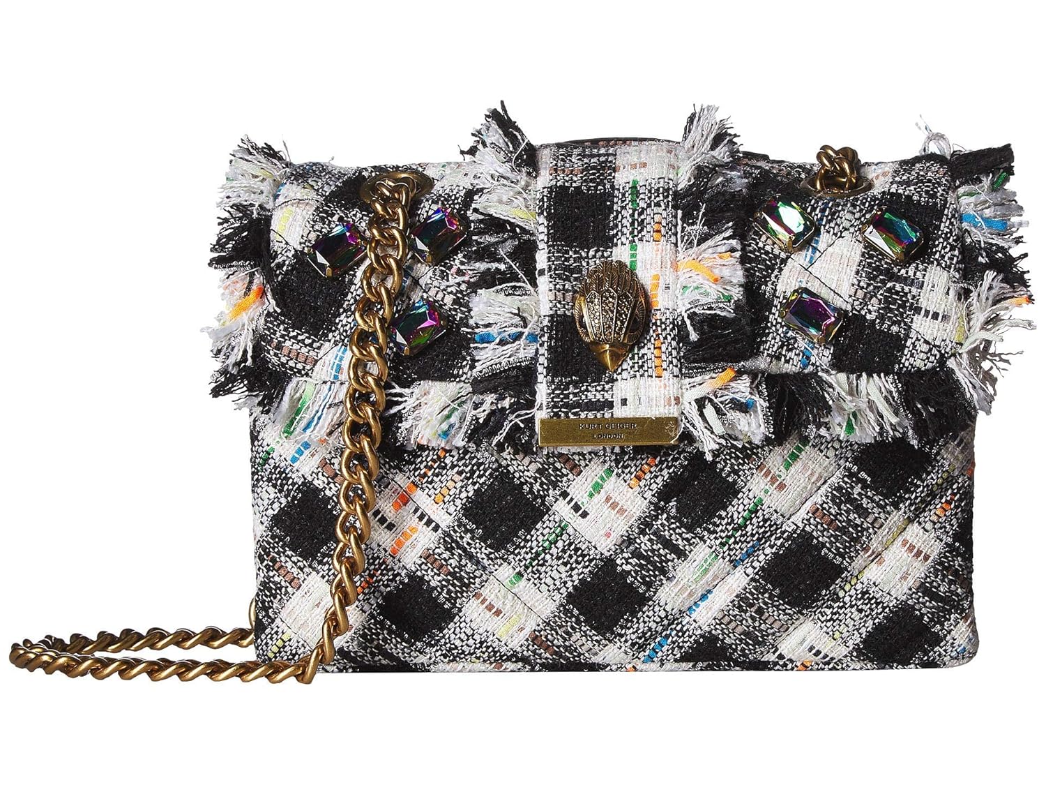 kurt geiger tweed bag