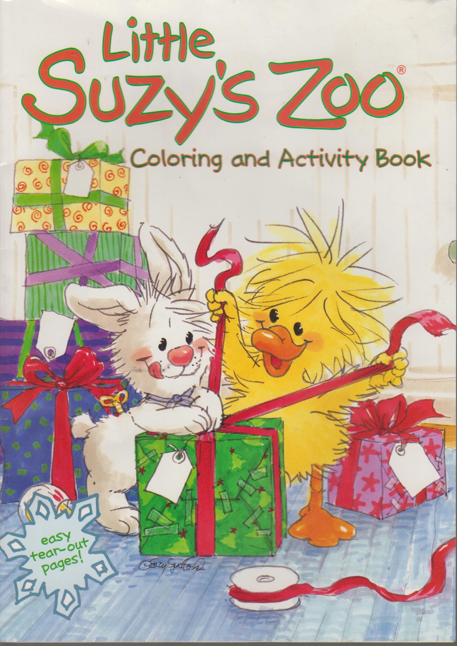 little suzy s zoo coloring and activity book suzy spafford 0786943041385 amazon com books