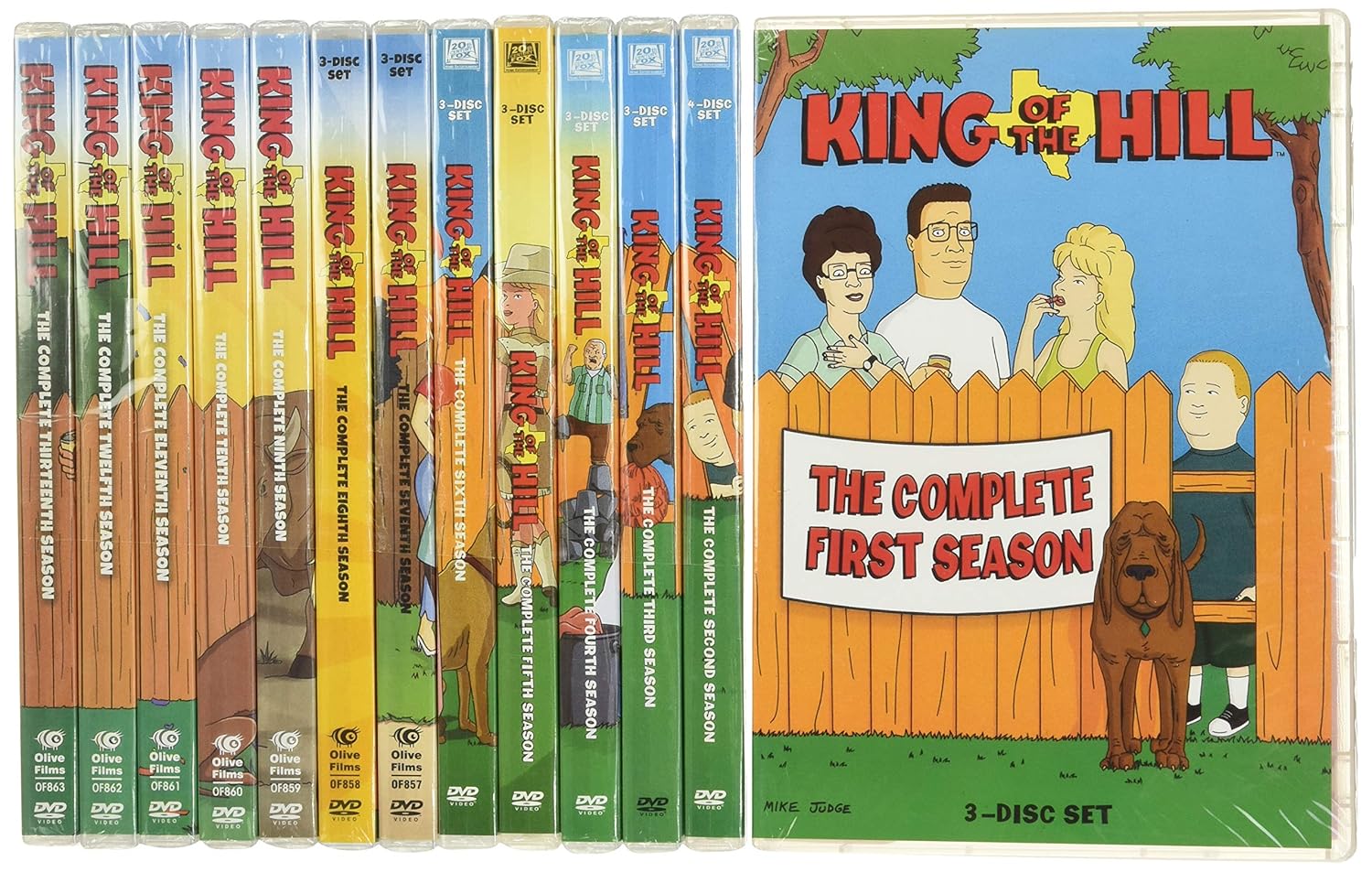 Amazon Com King Of The Hill Season 13 Mike Judge Kathy Najimy Brittany Murphy Breckin Meyer Stephen Root Tom Petty Toby Huss Ashley Gardner Lauren Tom Movies Tv