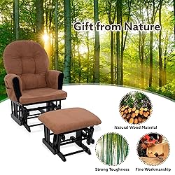 Nursery Glider & Ottoman Sets, Reclining Glider