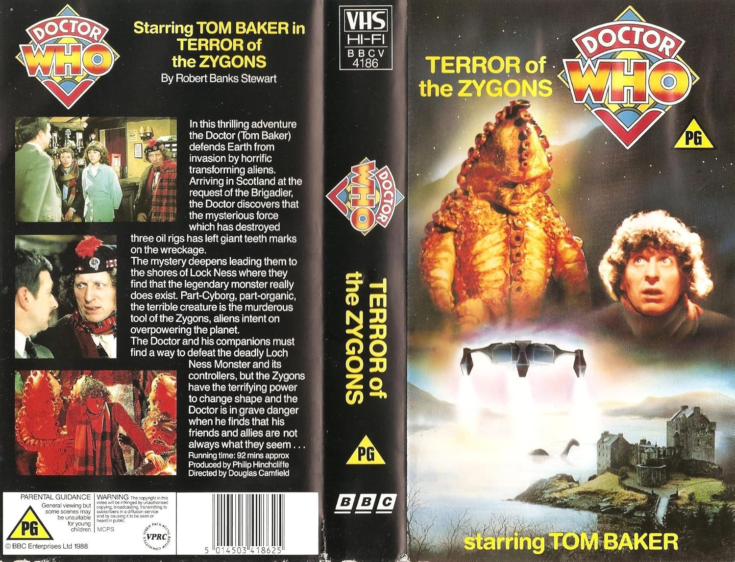 Doctor Who Terror of the Zygons [VHS] Amazon.co.uk Video