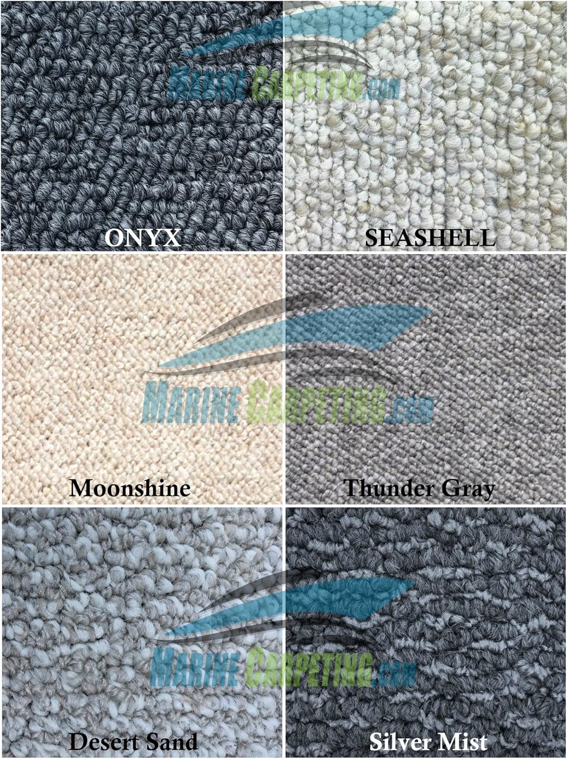 1999-2004 Sea Ray 260 Sundancer 3-Piece Berber Replacement Carpet Set