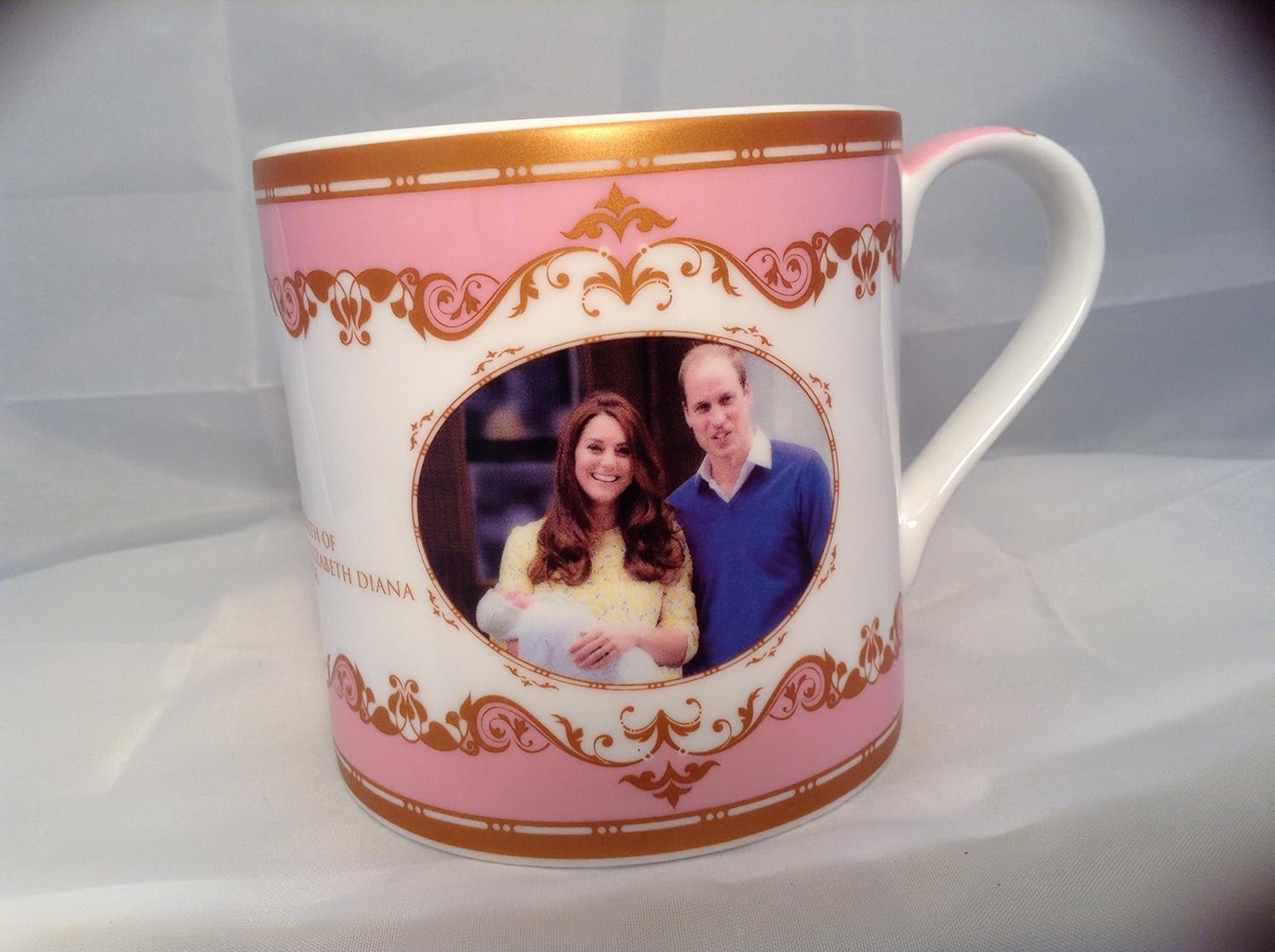 PRINCESS CHARLOTTE ELIZABETH OF CAMBRIDGE MUG Amazon.co.uk Kitchen & Home