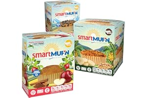 SMARTCAKE Smart Baking Company Smartmuf'n MVP Value Pack, Gluten-free Keto Snacks (3 Box Variety)