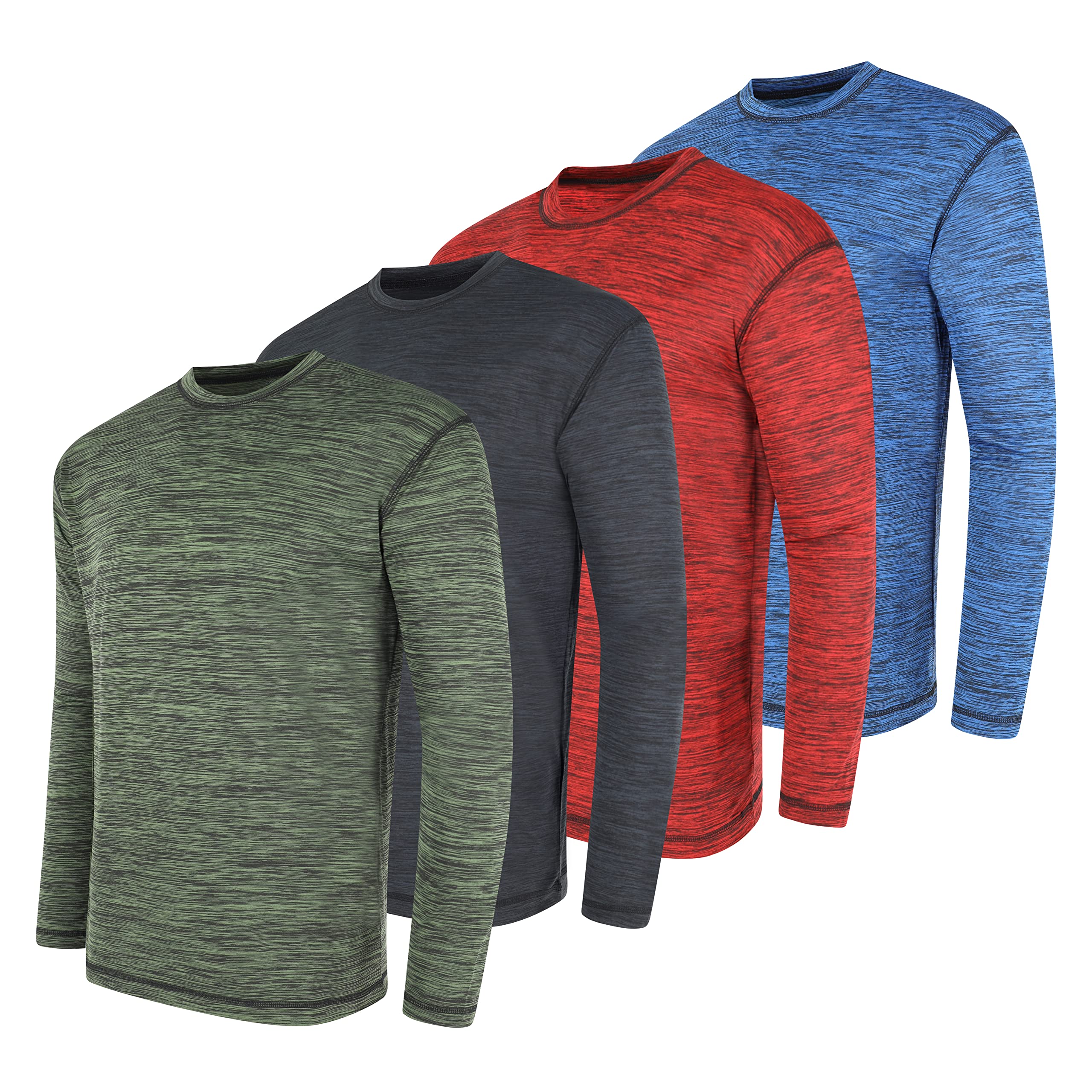 High Energy Long Sleeve Workout Shirts for Men 4