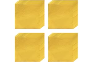 uxcell 100pcs Foil Candy Wrappers, 6 x 6 Inch Chocolate Bar Wrappers, Aluminum Foil Paper for Caramel Candy Packaging Decorat