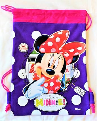 minnie mouse drawstring backpack