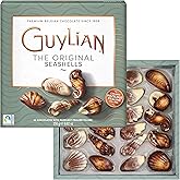 Guylian Belgian Chocolate Seashells, 22 Pieces Hazelnut Pralin&eacute;, 8.82 Ounce | Gourmet Truffles, Assorted White and Milk Chocolate, Candy Gift Box for Women and Men, Great Gift Idea, Sweet Indulgence