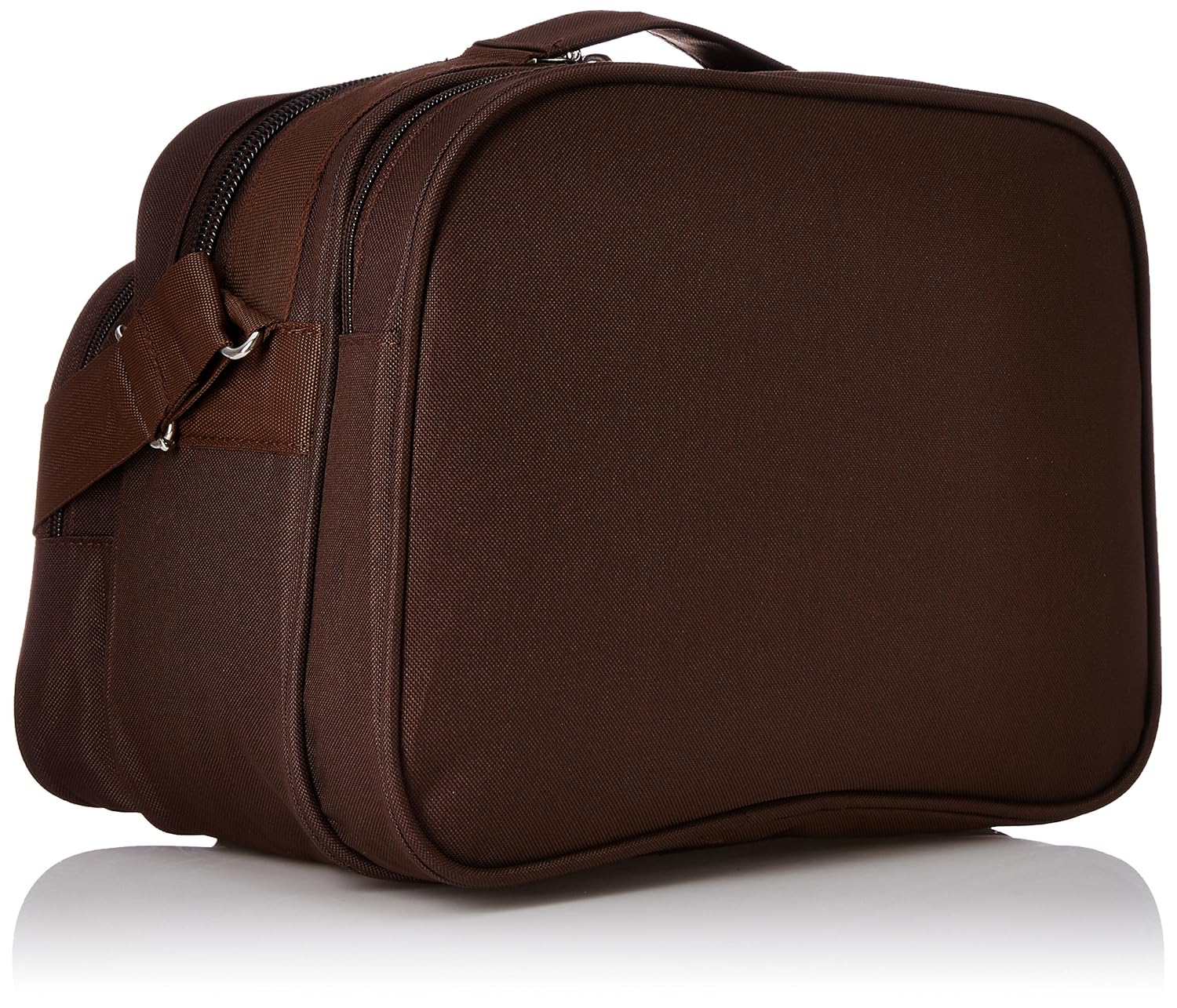 kuber industries canvas 34 cms brown men's sling bag (travelduffle0019)