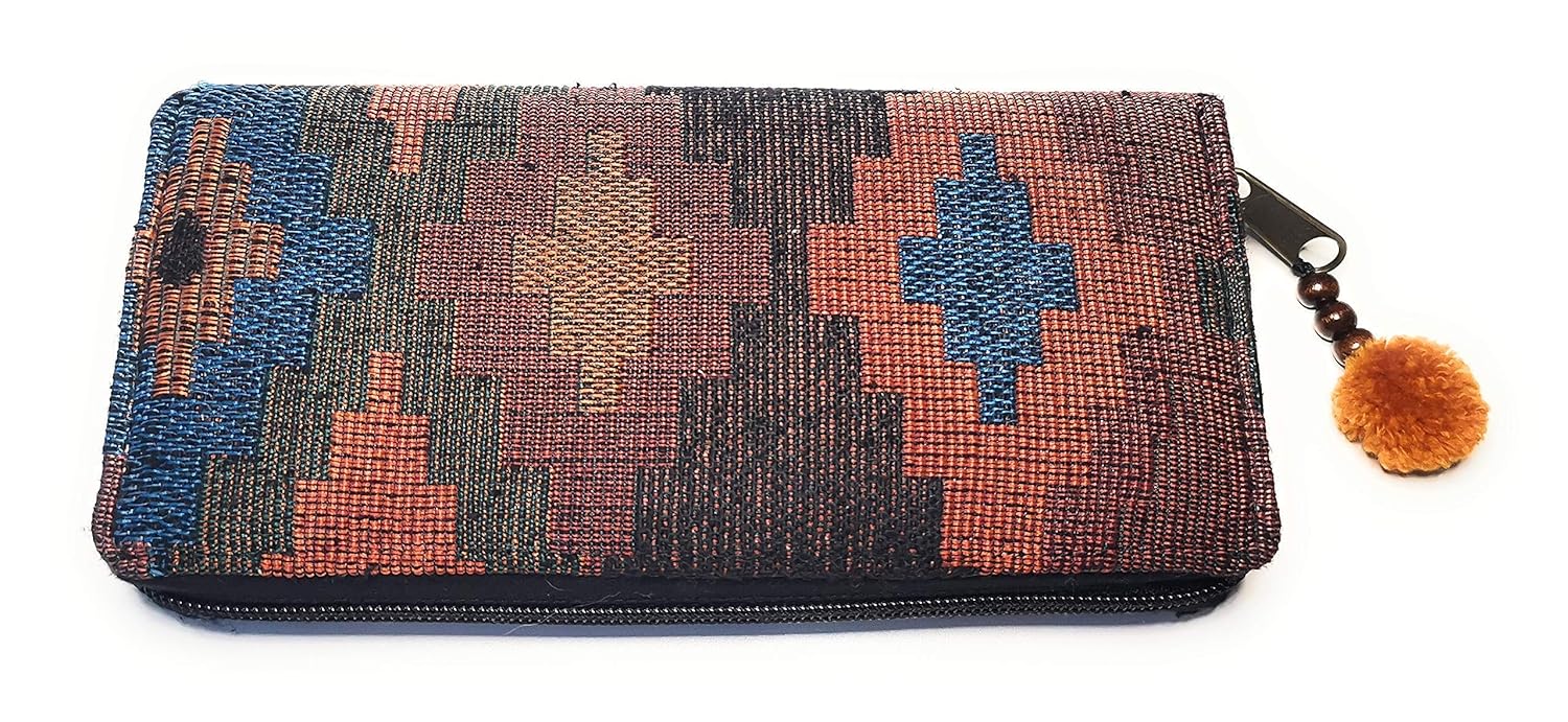 fabric wallets and purses