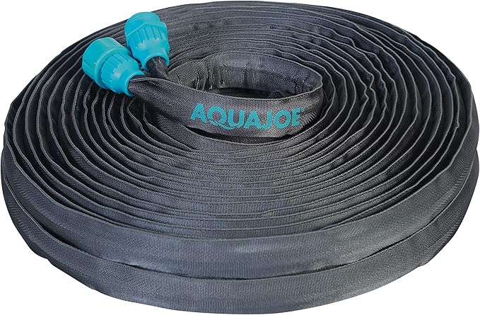Amazon.com : Aqua Joe AJFJH75B, Kink Free Garden Hose : Garden & Outdoor