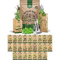 Amazon.com : 25 Most Popular Herb Seeds Variety Pack