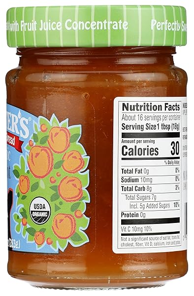 CROFTERS ORGANIC APRICOT JUST FRUIT SPREAD, 10 OZ
