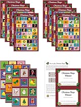 eDigital Creations Christmas Party Bingo Game Fun Family Friends Office Pub view 4