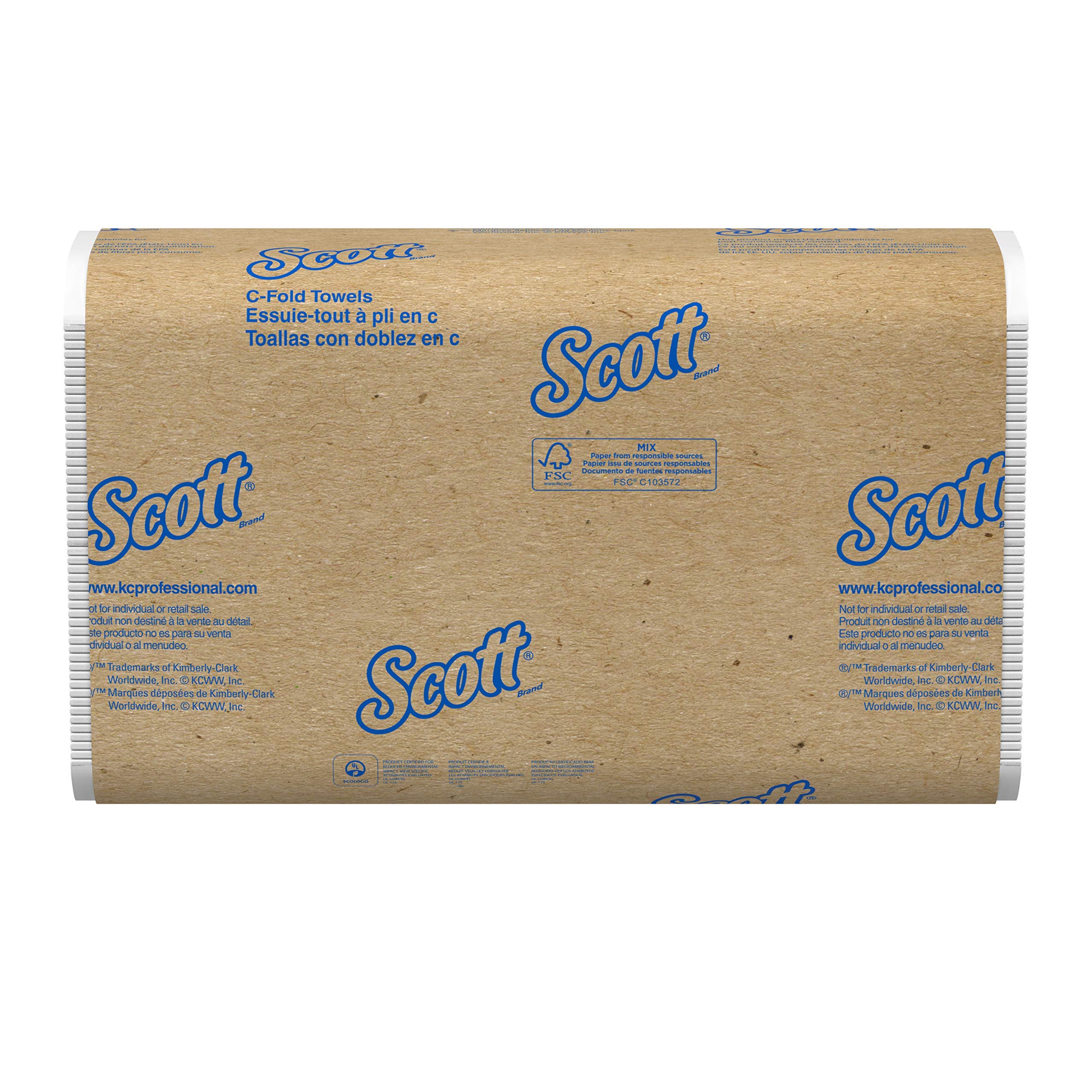 Photo 1 of Scott C-Fold Hand Paper Towels - 150 Towels per Pack [Set of 9]
