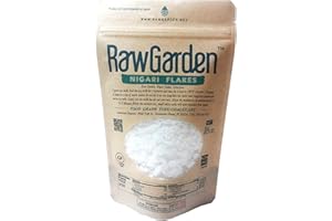 RawHarvest Nigari Flakes 16 oz (1 Lb) Food Grade Tofu Coagulant,Product of Czech Republic, or Israel.