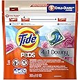 Tide PODS with Downy, Liquid Laundry Detergent Pacs, April Fresh, 12 count