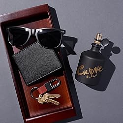 Curve Black For Men, Cologne Spray with Casual Day