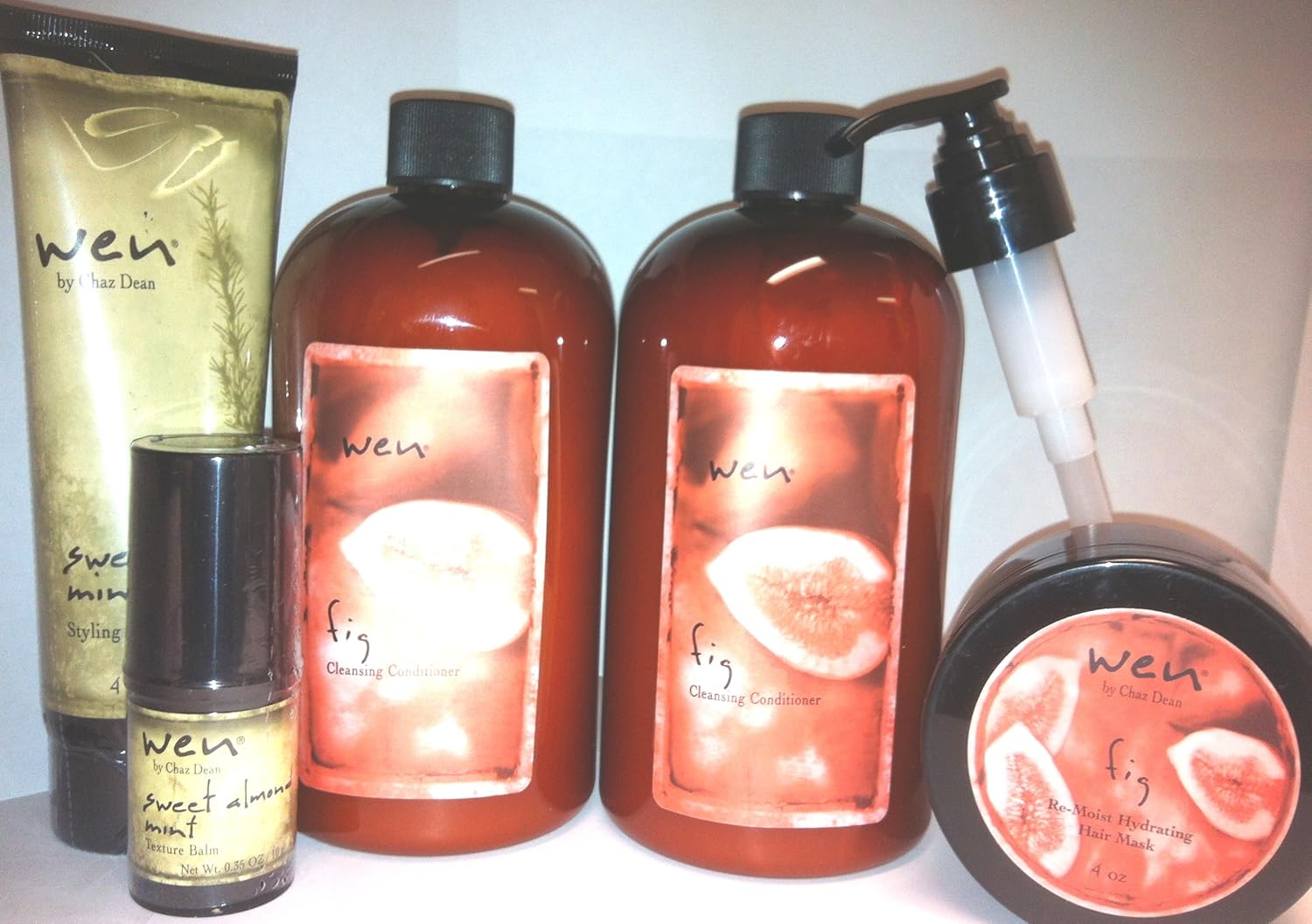 Wen By Chaz Dean Fig Conditioner 2x16oz Hair Treatment Styling