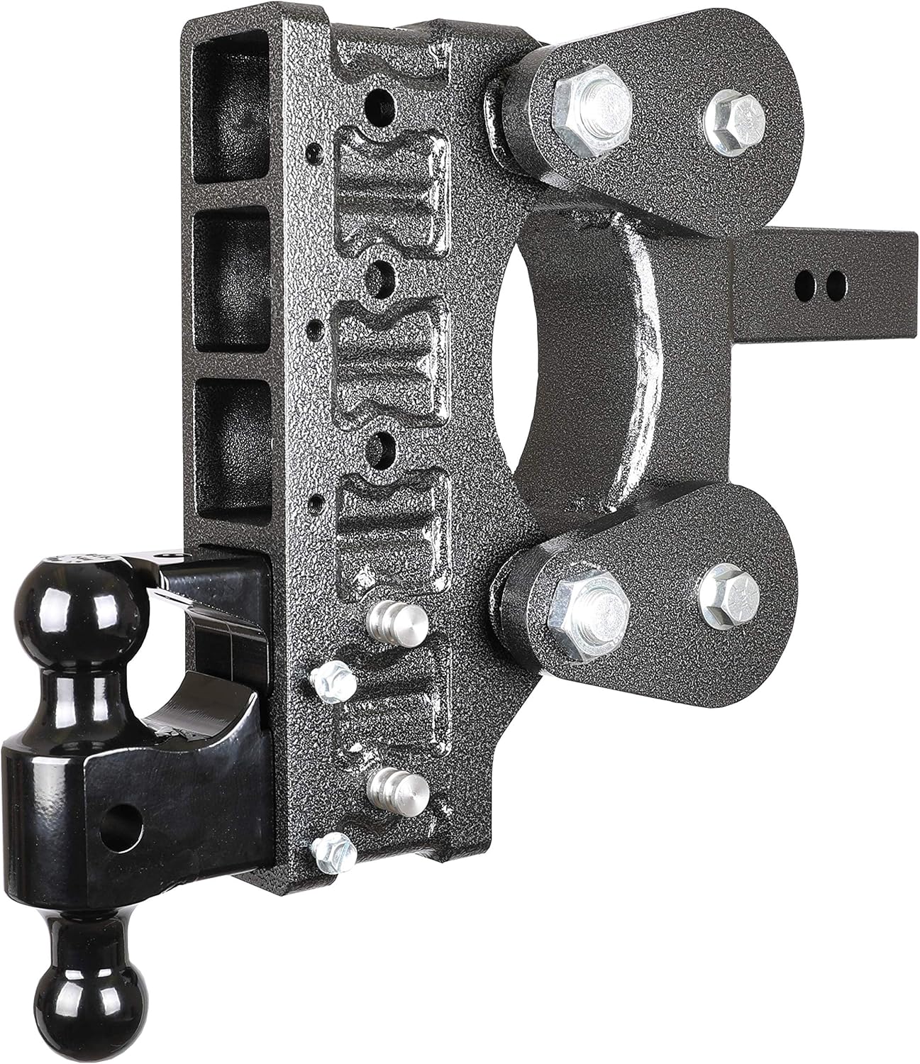 Drop Hitch 2.5 Receiver Class V 21K Towing Hitch GH 624 Pintle Lock & 2 Hitch Combo Includes
