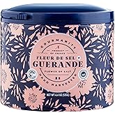 Gourmanity Fleur De Sel De Guerande, Premium Hand Harvested Finishing Salt - Authentic French Sea Sel, Ideal for Gourmet Cook