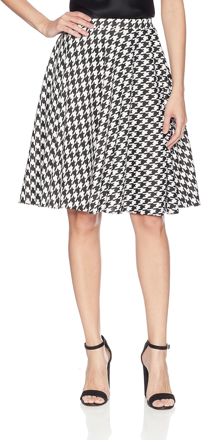 Star Vixen Women's Knee Length Full Skater Skirt at  Women’s Clothing store