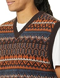 Amazon Essentials Men's Lambs Wool Sweater Vest