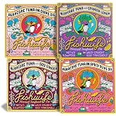 Fishwife Albacore Tuna Quad | Premium Tinned Fish Variety Pack | Tuna in Olive Oil, Spicy Olive Oil, Spanish Lemon &amp; Soy Ginger | MSC Certified, High Protein, Gluten Free, Paleo Friendly
