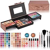 Hot Sugar Girls Makeup Kit for Teenagers, Beginner Makeup Gift Set for Women Full Makeup Kit (Bronze)