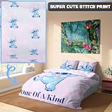 Disney Stitch Duvet Cover Set Kids Teens Single Double Pink Stitch view 3