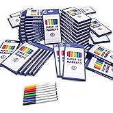 Color Swell Washable Bulk Markers Pack 36 Boxes of 8 Vibrant Colors Each (288 Total Super Tip Markers) for Classrooms, Parties, Donations, Home