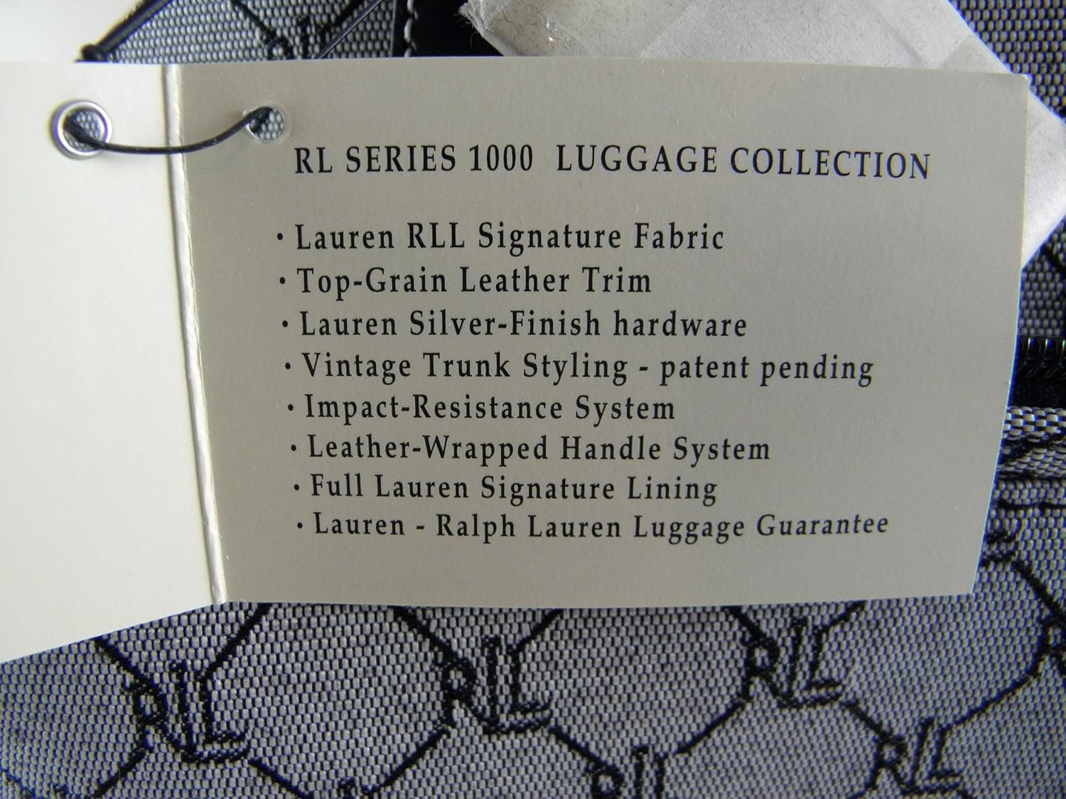 ralph lauren 1000 series luggage