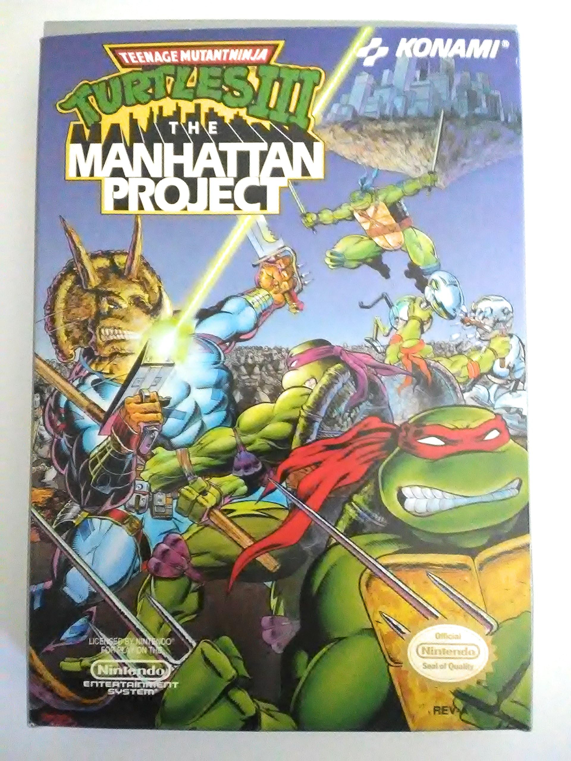 Teenage Mutant Ninja Turtles III, The Manhattan Project