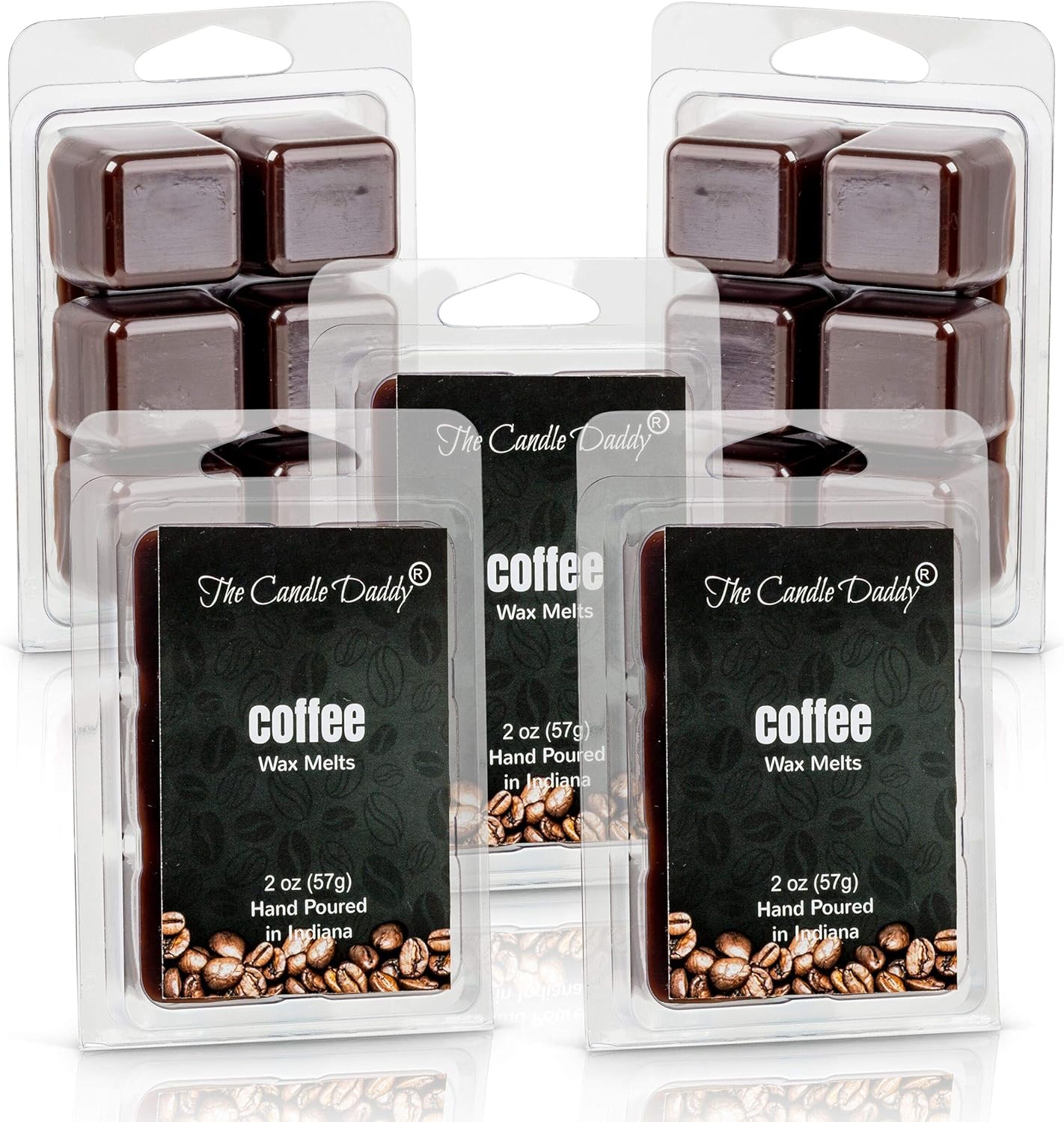 The Candle Daddy Coffee Maximum Scent Wax Cubes/Melts 5