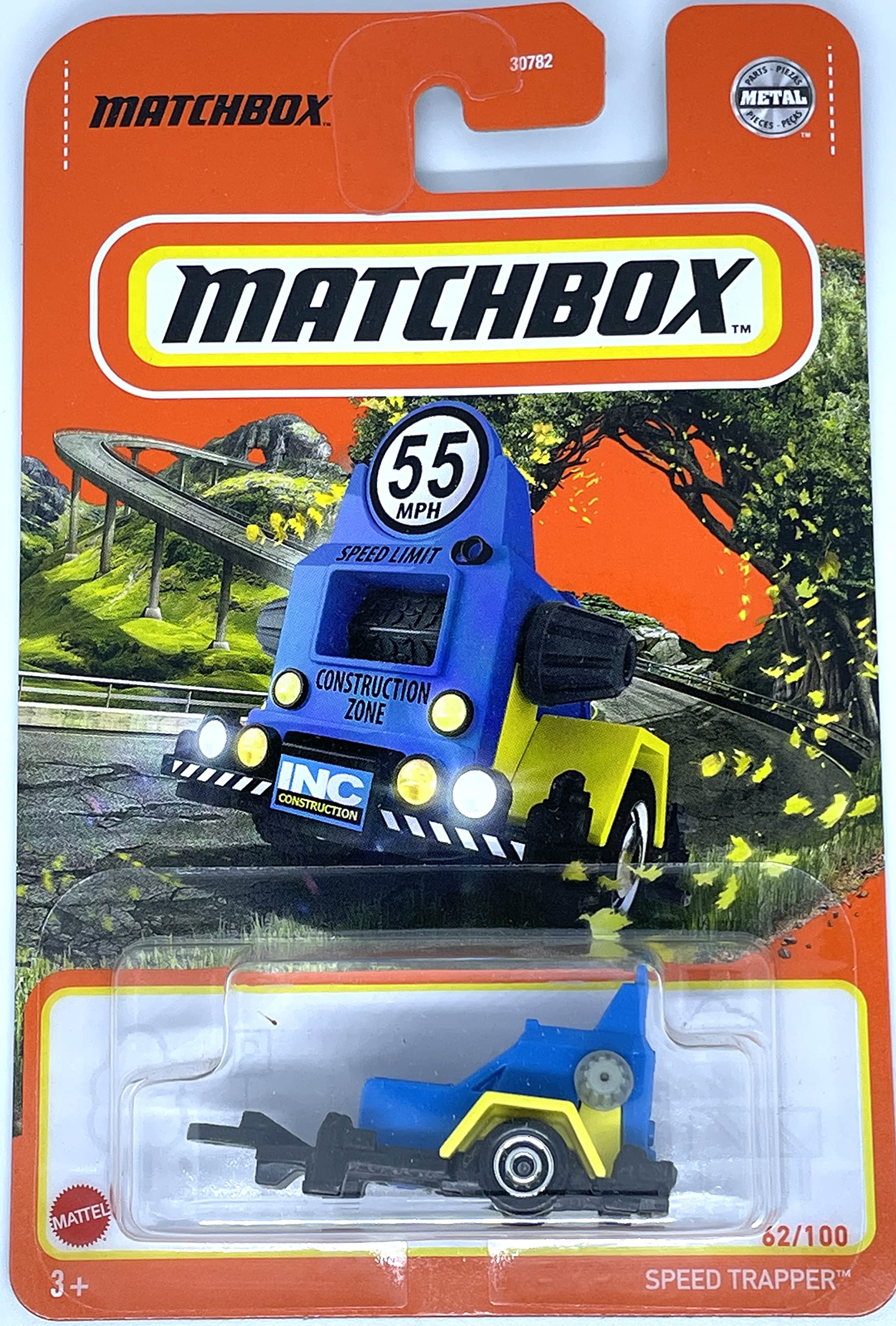 Matchbox - Speed Trapper - MBX 62/100 [Blue]