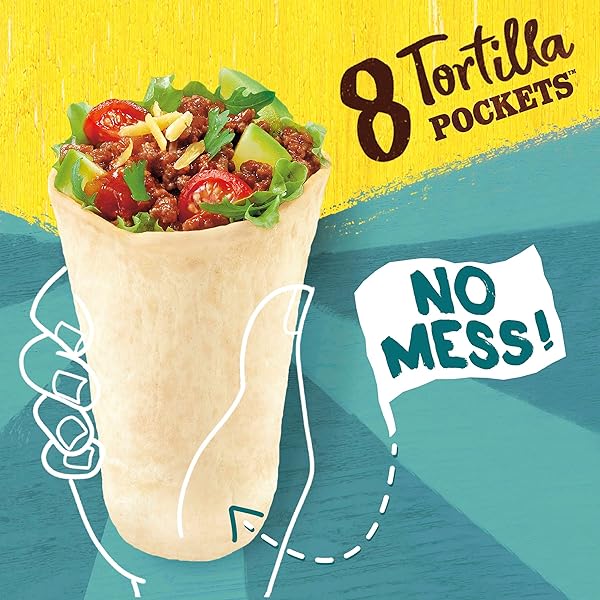 OLD EL PASO TORTILLA POCKETS DINNER KIT, 12.4 OZ