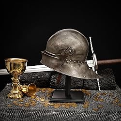 Mythorjan Wooden Helmet Stand Display Décor Stand