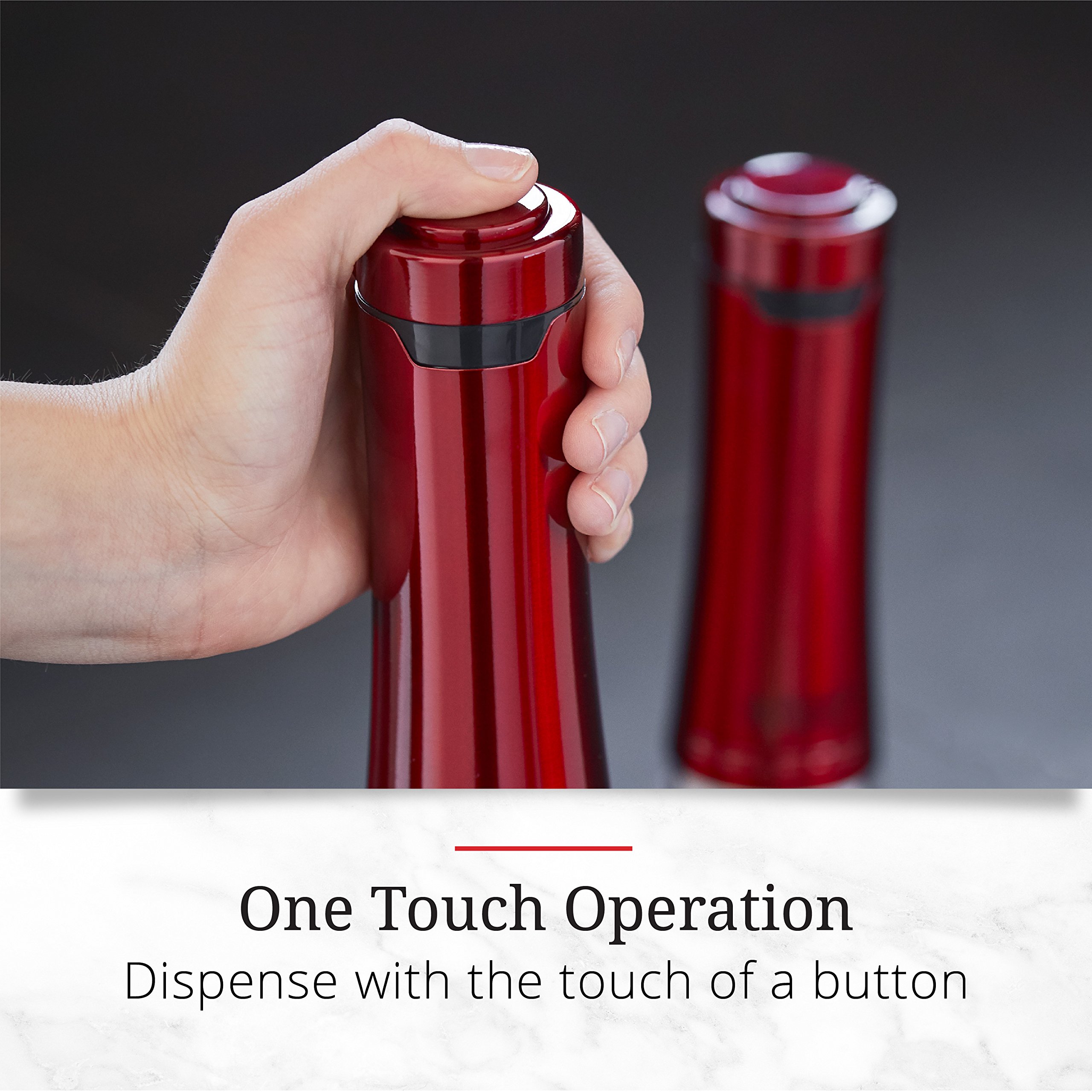 Russell Hobbs Electric Salt and Pepper Mill Set with Adjustable