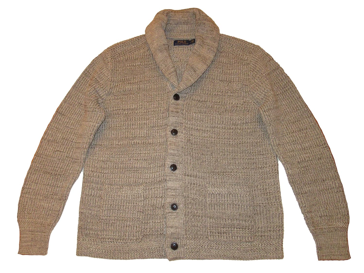 mens cotton shawl collar sweater